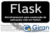 Flask: Microframework para construção de aplicações web em Python