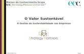 Apresentação Metodologias Valor Estratégico da Sustentabilidade DOM Strategy Partners 2010