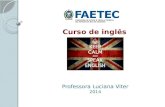 Apresentação do curso de Inglês da FAETEC