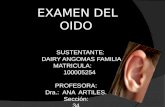 Examen del oido