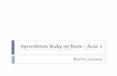 Curso de Ruby on Rails - Aula 01
