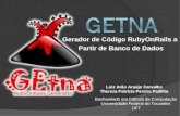 Getna: Gerador de Código RubyOnRails apartir de banco de dados