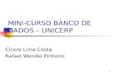 Mini Curso Banco De Dados – Unicerp