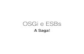 TDC2014 - OSGi e ESBs - A Saga!