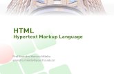 Html - introdução e exemplos