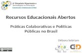 REA: práticas colaborativas e políticas públicas no Brasil