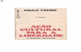 Paulo Freire - Acao Cultural Para a Liberdade