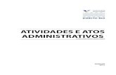 Atividades e Atos Administrativos 2012.2