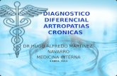 DIAGNOSTICO DIFERENCIAL ARTROPATIAS CRONICAS.pptx