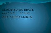 DIVISÃO REGIONAL DO BRASIL