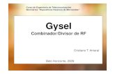 GYSEL - FILTER / DUPLEX / COMBINER - TUTORIAL