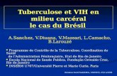 Tuberculose et VIH en milieu carcéral le cas du Brésil A.Sanchez, V.Diuana, V.Massari, L.Camacho, B.Larouzé Programme de Contrôle de la Tuberculose, Coordination.