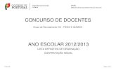 ListaOrdenacaoDefinitiva_grupo510 2012-2013