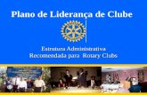 Plano de Liderança de Clube Estrutura Administrativa Recomendada para Rotary Clubs.