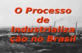 O Processo de Industrialização no Brasil. O PROCESSO DE INDUSTRIALIZAÇÃO DO BRASIL.