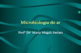 Microbiologia do ar Profª Drª Maria Magali Stelato.