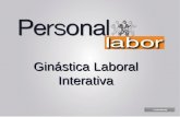 Ginástica Laboral Interativa. Visando a melhora da Qualidade de Vida dos colaboradores da Anglo Ferrous do Brasil, a Personal Labor apresenta a aula de.