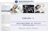 Ensino Superior Cálculo 1 Aplicabilidade do Cálculo Diferencial Amintas Paiva Afonso.