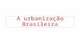 A urbanização Brasileira. Brasil – Evolução da população rural- urbana entre 1940 e 2006. Fonte: IBGE. Anuário estatístico do Brasil, 1986, 1990, 1993.