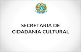 SECRETARIA DE CIDADANIA CULTURAL. COM A COMISSÃO NACIONAL DOS PONTOS DE CULTURA.