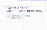 6 MECÂNICA DE PARTÍCULAS E REOLOGIA 6.1 Mecânica de corpos insaturados