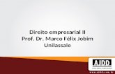 Direito empresarial II Prof. Dr. Marco Félix Jobim Unilassale.
