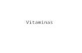 Vitaminas. Vitaminas hidrossolúveis VitaminasFunçõesDeficiênciasFontes principais B 2 (riboflavina) FADRespiração celular, coordenação motora e integridade.