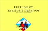 LEI 11.441/07: EFEITOS E DEFEITOS EBO – 120207 – CGJ - BARUERI.