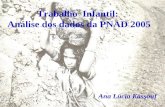 Trabalho Infantil: Análise dos dados da PNAD 2005 Ana Lúcia Kassouf.