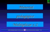 Material Material pedagógico Multiplicar x 2 Trabalho realizado pelo professor Vaz Nunes no decorrer do ano lectivo 2001/2002, na EB1 dos Combatentes.