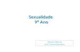 Sexualidade 9º Ano Ciências Naturais Prof. Teresa Marcelino.