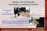 DearRobot 2007DearRobot 2007 Associação Nacional de Professores de Electrotecnia e Electrónica Atelier de Formação Iniciação à robótica móvel Associação.