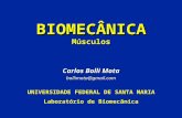 BIOMECÂNICAMúsculos Carlos Bolli Mota bollimota@gmail.com UNIVERSIDADE FEDERAL DE SANTA MARIA Laboratório de Biomecânica.