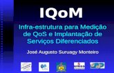 IQoM Infra-estrutura para Medição de QoS e Implantação de Serviços Diferenciados José Augusto Suruagy Monteiro.