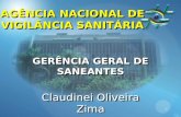 AGÊNCIA NACIONAL DE VIGILÂNCIA SANITÁRIA GERÊNCIA GERAL DE SANEANTES Claudinei Oliveira Zima GERÊNCIA GERAL DE SANEANTES Claudinei Oliveira Zima.