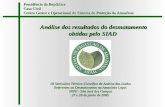Presidência da República Casa Civil Centro Gestor e Operacional do Sistema de Proteção da Amazônia Análise dos resultados do desmatamento obtidos pelo.