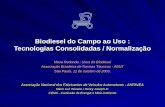 Biodiesel do Campo ao Uso : Tecnologias Consolidadas / Normalização Mesa Redonda : Usos do Biodiesel Associação Brasileira de Normas Técnicas - ABNT São.
