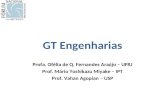 GT Engenharias Profa. Ofélia de Q. Fernandes Araújo – UFRJ Prof. Mário Yoshikazu Miyake – IPT Prof. Vahan Agopian - USP.