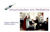 Imunizações em Pediatria Elaine Albernaz UFPel-2011.