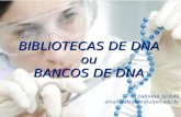 FABIANA SEIXAS email: fabianak@ufpel.edu.br BIBLIOTECAS DE DNA ou BANCOS DE DNA.