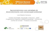 Agroextrativismo com estratégia de desenvolvimento com conservação ambiental Luis Roberto Carrazza Instituto Sociedade, População e Natureza – ISPN Programa.