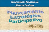 ASPLAN – Assessoria Técnica de Desenvolvimento Organizacional Universidade Estadual de Feira de Santana.