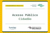 Acesso Público Cidadão. . nomedomunicipio.sp.gov.br.