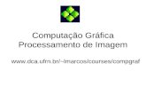 Computação Gráfica Processamento de Imagem lmarcos/courses/compgraf.