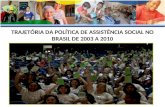 TRAJETÓRIA DA POLÍTICA DE ASSISTÊNCIA SOCIAL NO BRASIL DE 2003 A 2010