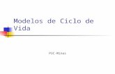 Modelos de Ciclo de Vida PUC-Minas. Bibliografia PAULA-FILHO, Wilson de Pádua. Engenharia de software: fundamentos, métodos e padrões. 2ª. ed., Rio de.