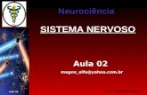 Neurociência Prof.: Luciano Magno aula 01 Aula 02 magno_alfa@yahoo.com.br SISTEMA NERVOSO.