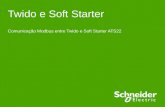 Twido e Soft Starter Comunicação Modbus entre Twido e Soft Starter ATS22.