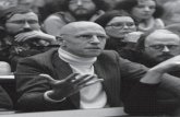 Michel Foucault (1926-1984). Curso livre de humanidades Nosso programa: 24/02 - Foucault: uma ontologia do presente, uma arqueologia do saber, uma genealogia.