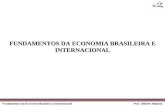 Prof. Gilberto Madeira Fundamentos da Economia Brasileira e Internacional FUNDAMENTOS DA ECONOMIA BRASILEIRA E INTERNACIONAL.